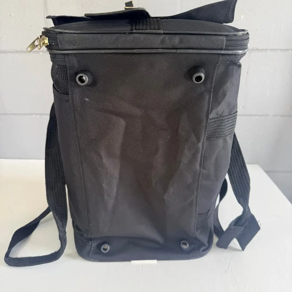 Sherpa Delta Airline Approved Travel Pet Carrier Medium Black -Under Seat Travel